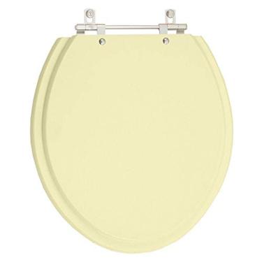 Imagem de Assento Sanitario Poliester com Amortecedor Colonial Marfim (bege Claro) para Vaso Hervy