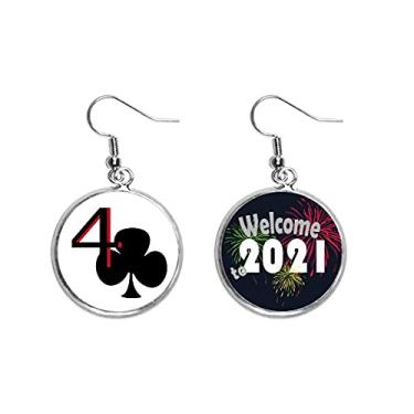 Imagem de Happiness Uranus Club 4 brincos brincos brincos brincos joias 2021 Blessing