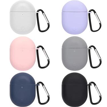 Imagem de A capa de silicone para Redmi airdots 3 pro, a capa protetora de silicone para fone de ouvido é macia, anti-queda, antiderrapante, Acessórios para fone de ouvido redmi (6 cores 1 pacote)