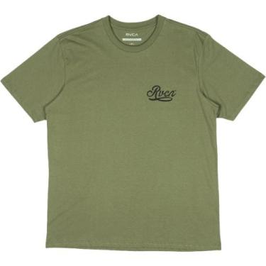 Imagem de Camiseta Rvca Paint Supply Plus Size Wt23 Masculina Verde