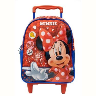 Imagem de Kit Mochila de Rodinha 14 Xeryus Minnie X1 10541-Feminino