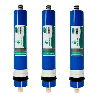 Imagem de Kit 3 Refil Membrana De Osmose Reversa Hidrotek 100gpd 2012