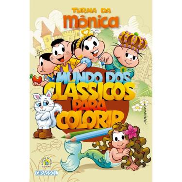 Imagem de Turma Da Mônica -  Mundo Dos Classicos Para Colorir