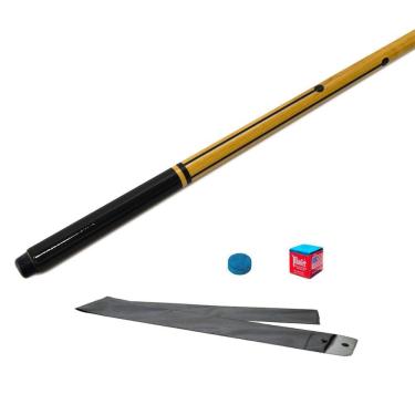 Imagem de Taco de Sinuca Inteiro Tujague Preto Tacos Brasil