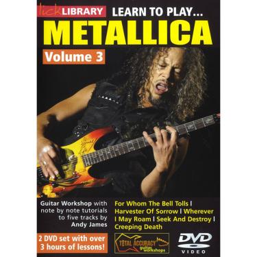 Imagem de Lick Library: Learn To Play Metallica Volume 3 [DVD]