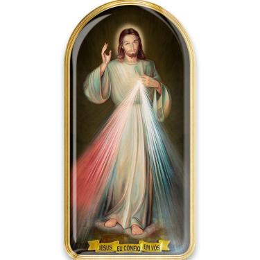 Imagem de Adesivo Jesus Misericordioso Resinado Carro/Moto/ Notebook