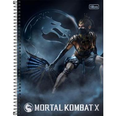 Imagem de Caderno Universitário Mortal Kombat 1 Matéria - Tilibra