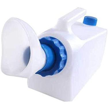 Imagem de Mictório, feminino portátil, à prova de vazamentos, sem cheiro, 2.000ml de grande capacidade, adequado para idosos deitados na cama, viagens ao ar livre, engarrafamento