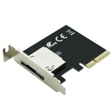 Imagem de Sintech Leitor de cartão de memória PCI-e 4X CFexpress de perfil baixo, compatível com o cartão Sony ProGrade Lexar Type B