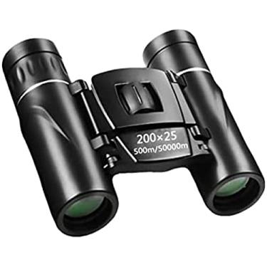Imagem de Binóculos HD Monocular 50000M Binóculos Profissionais, 200x25, Binóculos Dobráveis ​​Portáteis, Telescópio de Baixa Luz