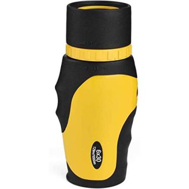 Imagem de Telescópio monocular, mini monóculo HD 6X30, potente, grande telescópio ocular, portátil, binóculos de longo alcance, monóculo para acampamento