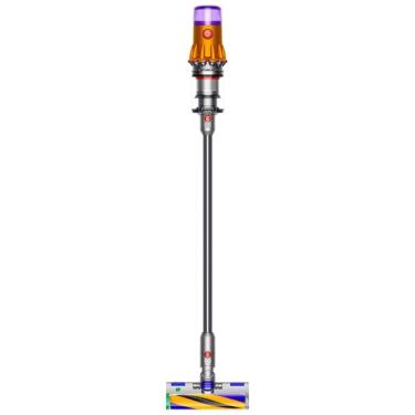 Imagem de Aspirador de Pó V12 sem Fio Portátil com Laser Detector de Sujeira, Até 60 Min de Ação, DYSON 405863 01, Amarelo