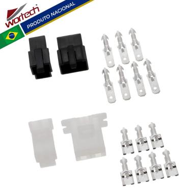 Imagem de Kit Completo Conector Regulador Shadow Vt 600 C (94-05) Wortech