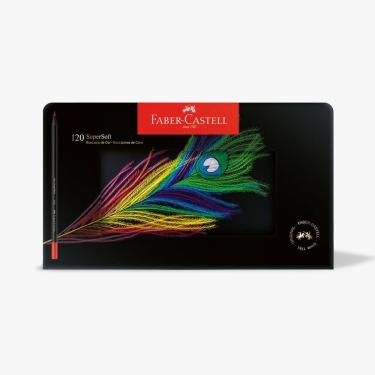 Imagem de Lapis De Cor Supersoft Lata 120 Cores Faber Castell