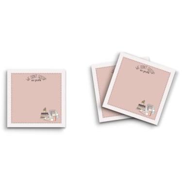 Imagem de Butler in the Home Sticky Notes Pacote com 12 7,6 cm x 7,6 cm, 50 folhas por bloco, We Don"t Gossip We Profit Boss Babe Working Woman, blocos de notas engraçados fofos, papelaria, papel planejador de