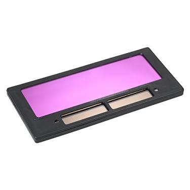 Imagem de Capacete de soldagem com escurecimento automático, energia solar, tampa do soldador, filtro de lente, máscara, óculos de proteção, lente para tampa de solda