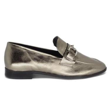 Imagem de Sapato Loafer Feminino Via Marte Bico Quadrado 075-004-01-Feminino