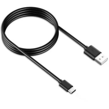 Imagem de Cabo USB 2.0 Type C 3.1 - Cabo de Carregamento e Dados 1 Mts - Preto -