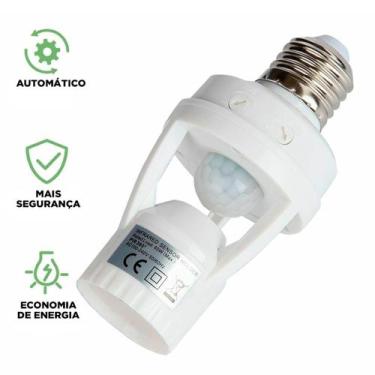 Imagem de Bocal De Lâmpada Inteligente Com Sensor Presença E27 - BELLATOR