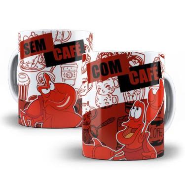 Imagem de Caneca Sebastião A Pequena Sereia Com Café Sem Café - Tio da Caneca