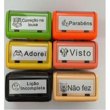Imagem de Kit carimbos pedagógicos automáticos - Trodat 3911