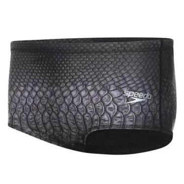 Imagem de Sunga Speedo Tradicional Reptile, P, Preto, Masculino