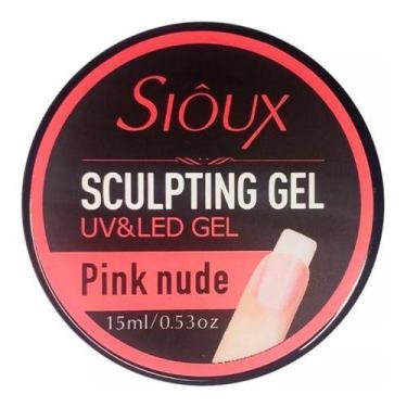 Imagem de Gel Sioux Sculpting Led Uv 15 Ml Modelador Profissional - OEM, Pink Nu
