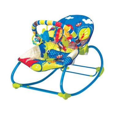 Imagem de Cadeirinha de Descanso Mastela Reclinável Vibratória com Móbile Rocker