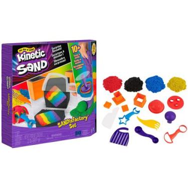 Imagem de Massinha Areia Set Fábrica Sunny Brinquedos - com Acessórios
