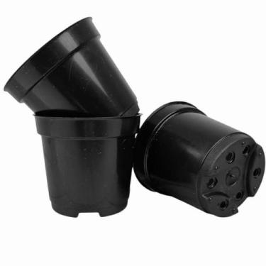 Imagem de 200 mini Vasos plástico Pote 6 Para Mini Cactos E Suculentas 80 ML vas