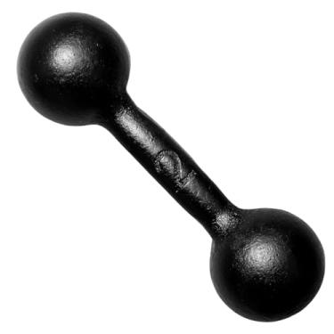 Imagem de Halter Redondo de Ferro Fundido Pintado 2 Kg Preto