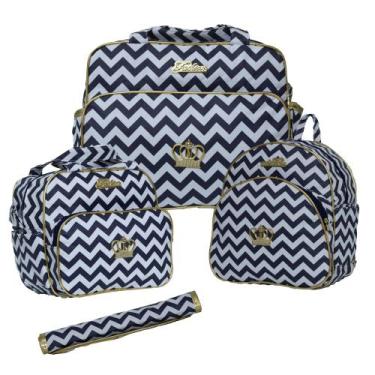 Imagem de Mochila Maternidade de Menina Bolsa Impermeável Plike Baby