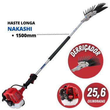 Imagem de Derriçadeira Para Lavouras de Café Nakashi com Motor Mitsubishi Haste 