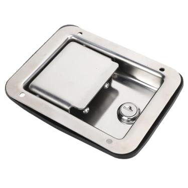 Imagem de Maçaneta Trava Porta Caixa de Ferramentas, Trava de Substituição Trava Caixa de Ferramentas, Alça Trava Caixa de Ferramentas para Caminhão Caravana RV