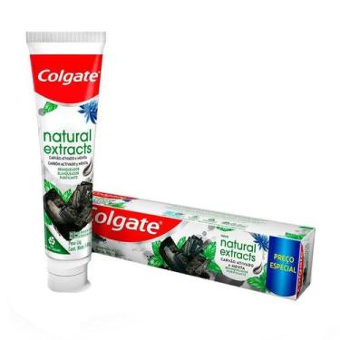 Imagem de Gel Dental Colgate Natural Extracts Carvão Ativado e Menta 140g