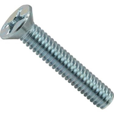 Imagem de Parafusos de máquina plana Phillips Hard-to-Find Fastener 014973457211, 12-24 x 1-1/4, Peça - 20