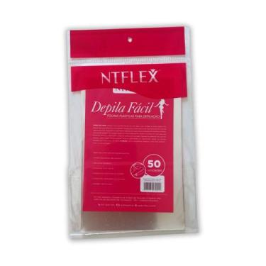 Imagem de Folhas Plásticas Para Depilação  Depila Fácil 50uni. Ntflex