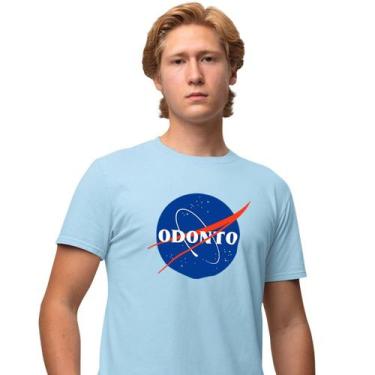 Imagem de Camisa Camiseta Masculina Estampada Nasa Odonto 100% Algodão Fio 30.1 