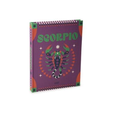 Imagem de Livro Caixa Organizadora Book Fake Coleção Signos Decorativo - Mart, E