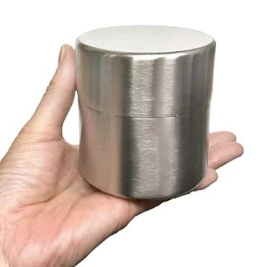 Imagem de Peneira de chá, lata de aço inoxidável para coar coador de chá matcha com espátula de bambu, tamanho pequeno, cerca de 20 g de matcha, pode ser coada ao mesmo tempo. Feito no Japão, chá japonês