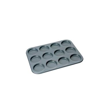 Imagem de Dexam Lata antiaderente para pudim Yorkshire para 12 xícaras