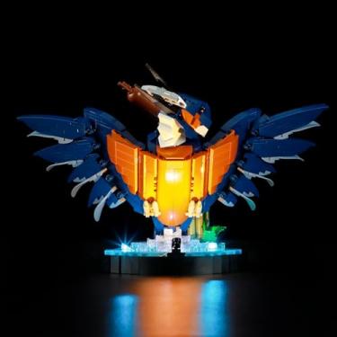 Imagem de MENZAVA LED Light Set Compatible with 10331 Kingfisher Bird Icons Building Blocks Model - Model Set NOT Included
