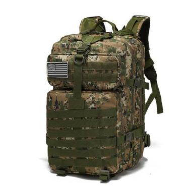 Imagem de Mochila Militar 50l Resistente a Água - FullPrice, Verde digital