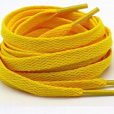 Imagem de Barbante Cordão Cadarço 1 Par Amarelo Shorts Calça Tênis - Malaysia Co
