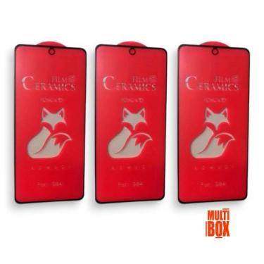 Imagem de Kit 3x Películas De Cerâmica Fosca Flexível Para Motorola Moto G84 - K