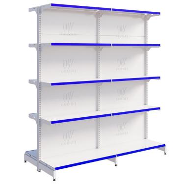 Imagem de Gôndola Centro 1 Inicial E 1 Continuação 1,70 m 40KG FIT Expositor de Supermercado Amapá