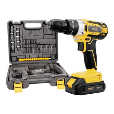 Imagem de Parafusadeira Furadeira de Impacto 1 Bat 1,5AH 20V Bivolt PS20K1 Starf