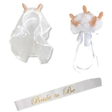 Imagem de Kit Despedida de solteira Noiva Bride Papilloo