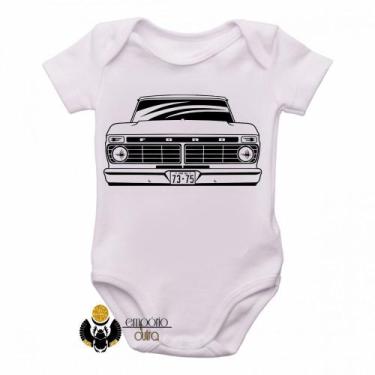 Imagem de body nenê criança roupa bebê Camioneta Ford antiga  - Empório Dutra, M