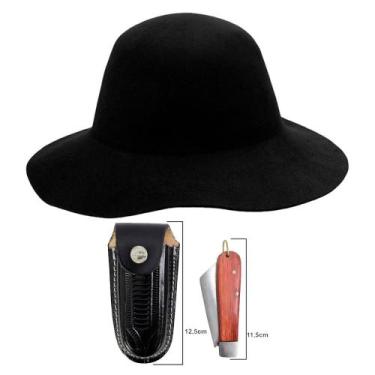 Imagem de Kit Chapéu Cata Ovo + Bainha e Canivete SV53003 - Marcatto